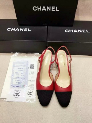 CHANEL slingback Women--037